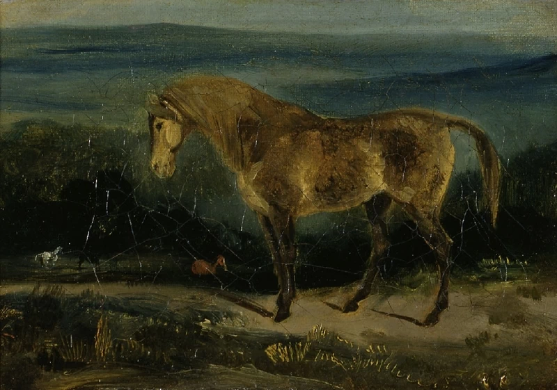 Cavallo in paesaggio - Fitzwilliam Museum